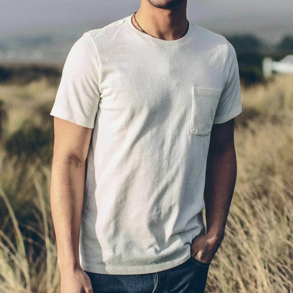 NWT Heavy Bag Tee in Natural - 42 L